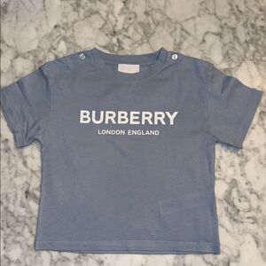 Burberry Kids Slate Blue Tee 2T